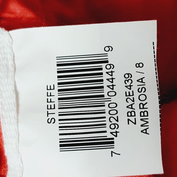 Bcbgmaxazria Steffe Ambrosia Tuxedo Stripe Pants Size 8 - Picture 9 of 9